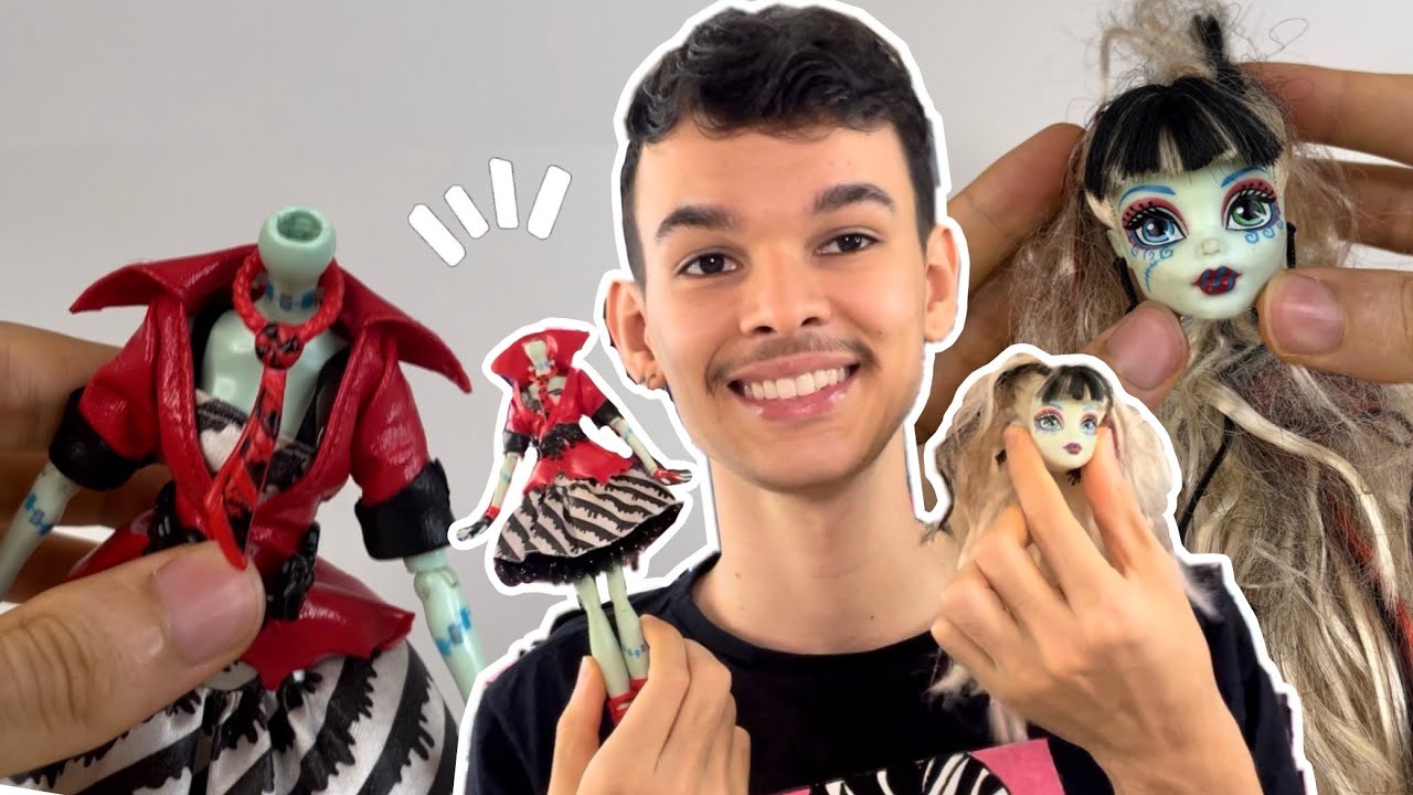 Recebi uma monster high SEM CABEÇA
