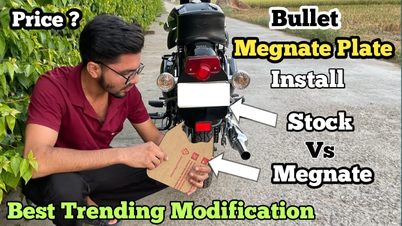 Bullet Back Megnate Plate install Full Detail Vlog 