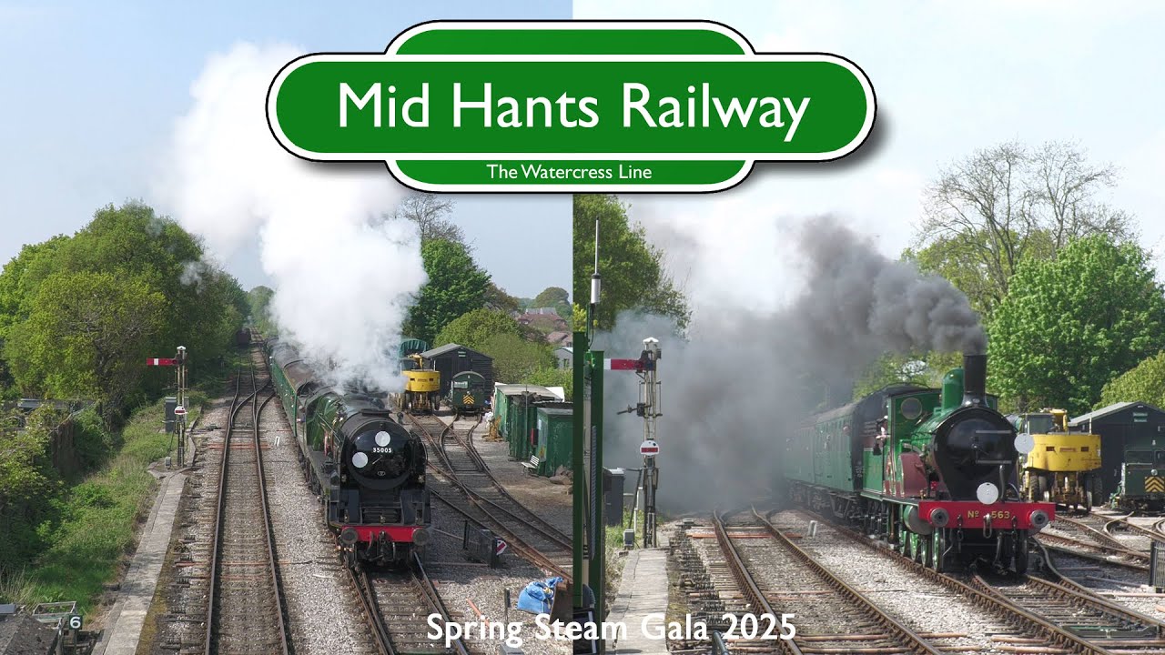 Mid Hants Railway The Watercress Line Spring Steam Gala 2025