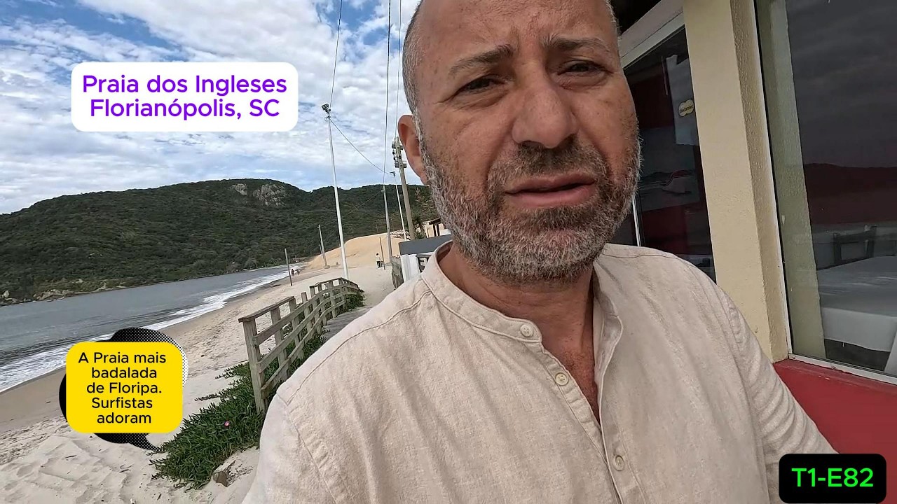 Praia dos Ingleses, e outra. A mais linda de FLORIANÓPOLIS, SC T1-E82