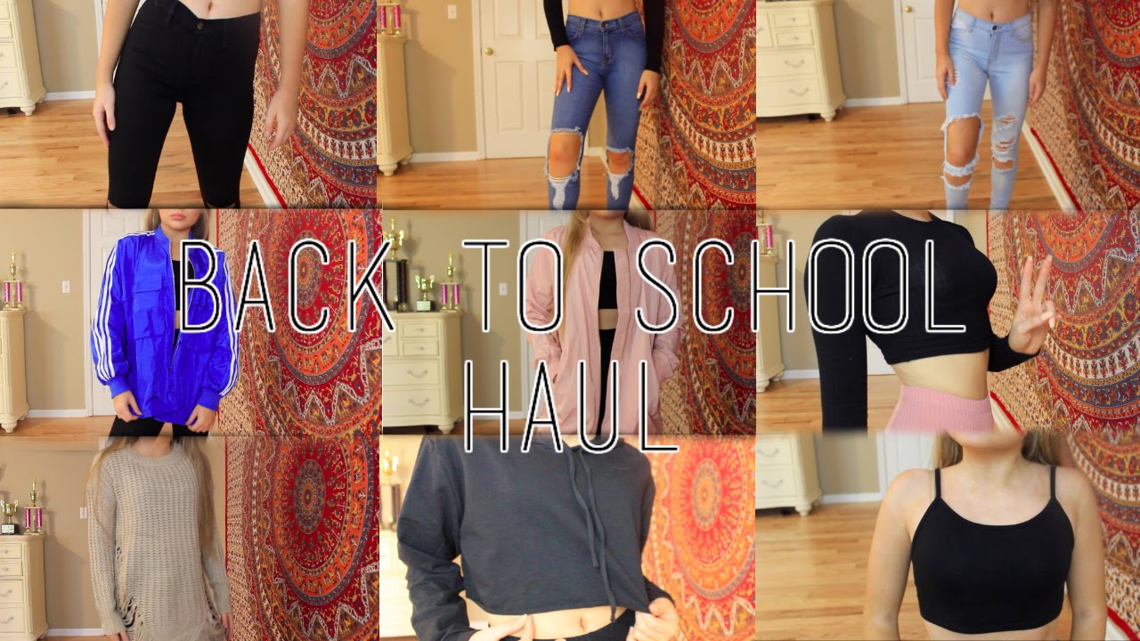 Back to School Clothing Haul Ft. Fashion Nova