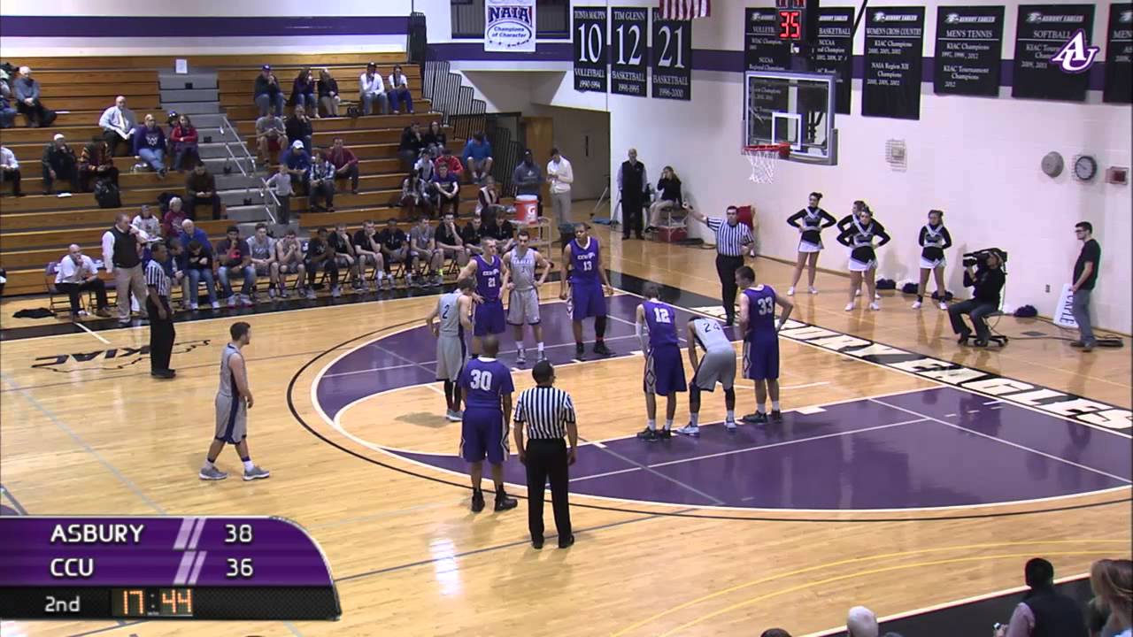 2015 Men's Basketball Cincinnati Christian University vs. Asbury University