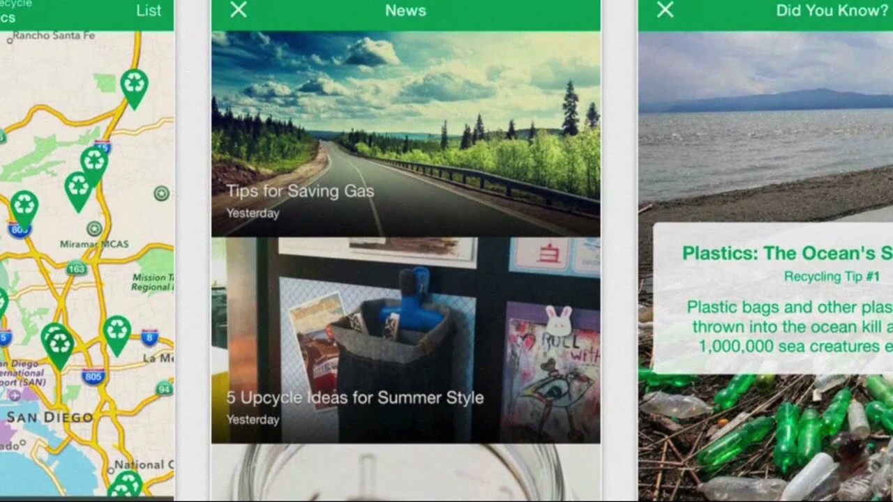 Three apps to make recycling easier