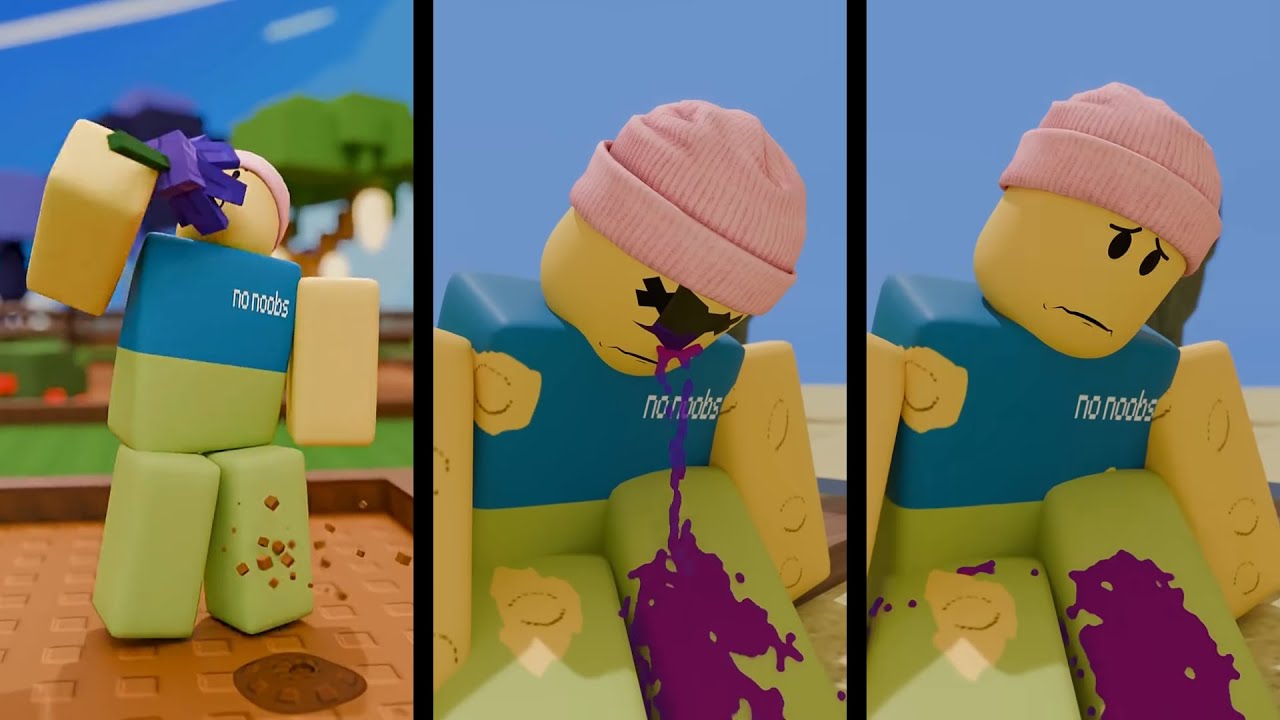When NOOB drink the purple liquid - Roblox Dead Rails | Roblox Funniest Compilation