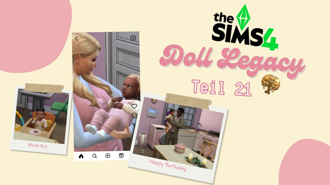 Geburtstag im Doppelpack! - Die Sims 4 Doll Legacy Part 21 | streamproved