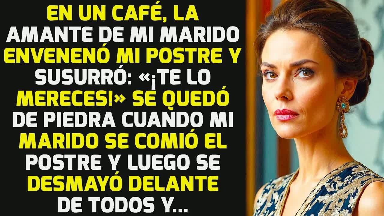 En El Café, La Amante De Mi Marido Envenenó Mi Postre Y Susurró: «¡Te Lo Mereces!» HISTORIAS LA VIDA