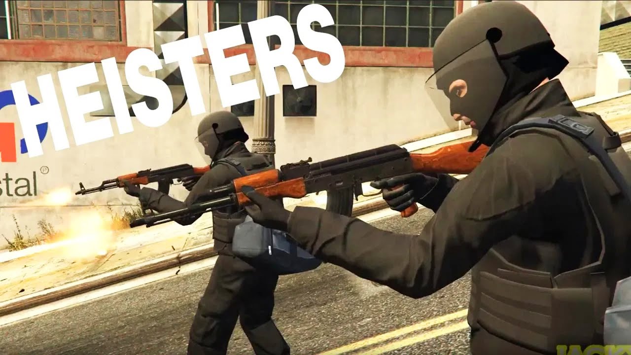 Heisters - GTA 5 Cinematic Movie Machinima Film Bank Robbery Heist