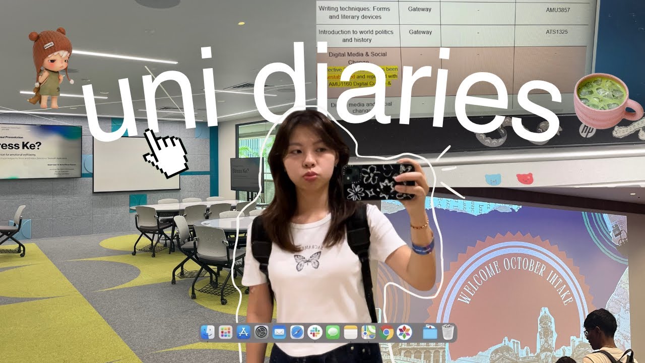UNI VLOG 📔 | orientation days, new friends, grwm, games