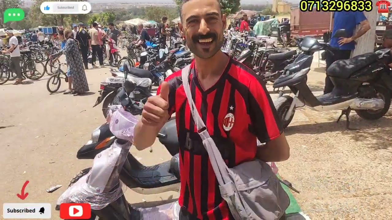 بيع وشراء جميع الدراجات الناريه فيديو متنوع بسوق الاحد مدينه فاس#دراجة#دراجه#دراجةنارية#دراجة_هوائية