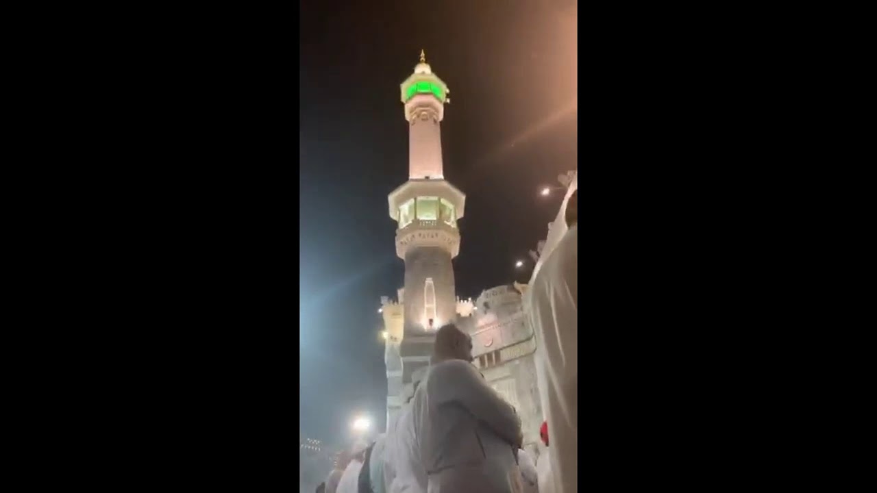 تسجيل من داخل الحرم لليلة التحبير والإبداع للشيخ عبدالله الجهني ليلة (١٨) ١٤٤٠هـ