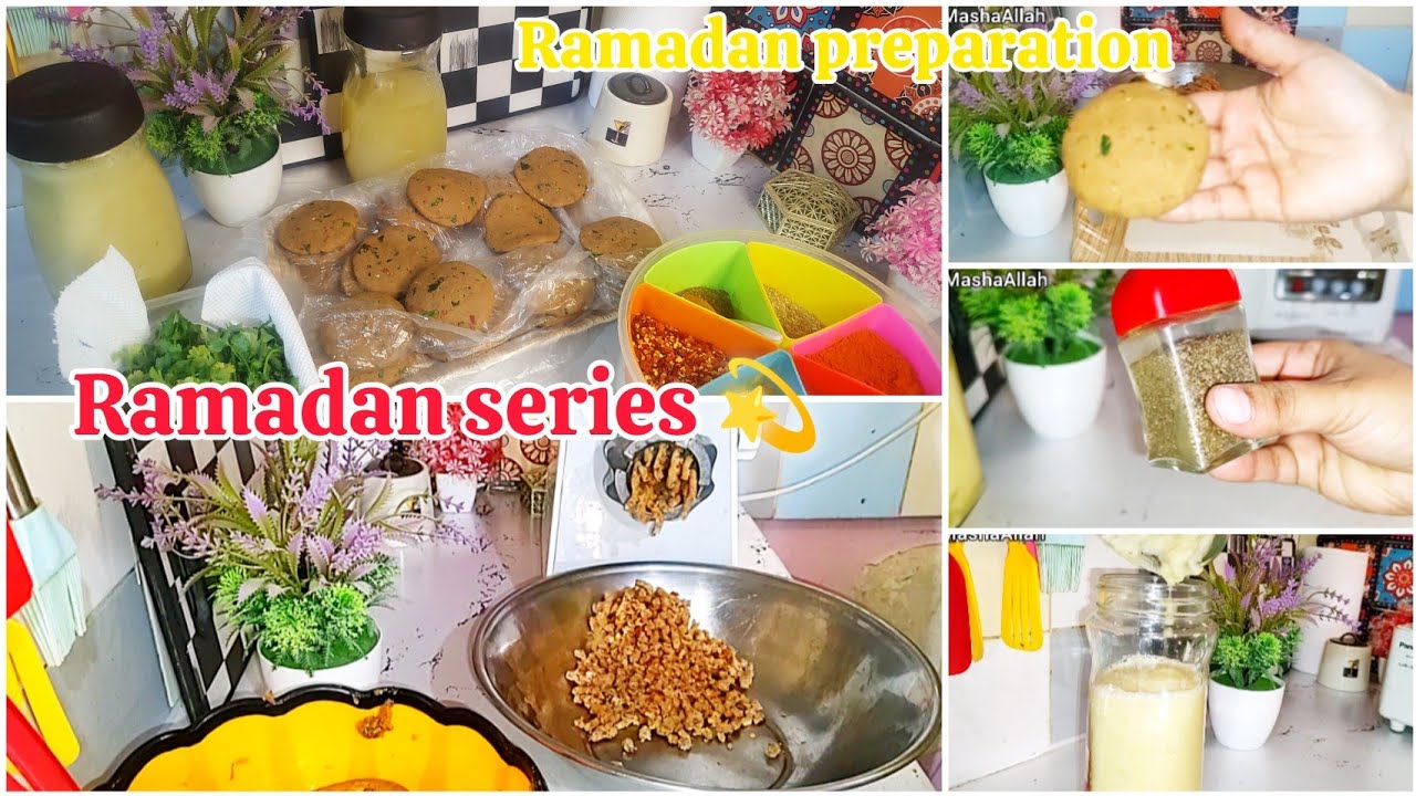 Ramadan series 💫 episode 3 || shami kabab, ginger garlic paste & Desi ghee ✅ || Ramadan preparation 