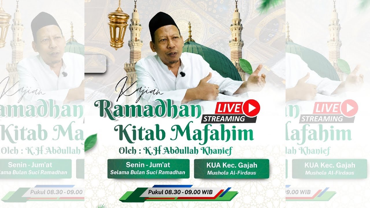 Kajian Kitab Mafahim ( Faham- Faham yang harus di luruskan) KUA Kec. Gajah Kab.Demak