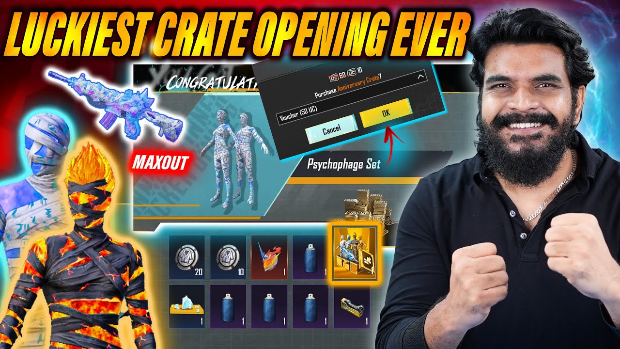 My Luckiest Crate Opening Ever | in Telugu | Prasadthegamer |