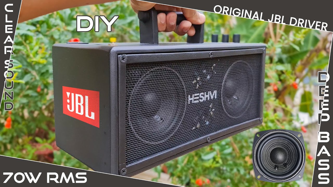 JBL Original Speaker - Xtreme Level Woofer | JBL SOUND CHECK FULL BASS Test | DIY Bluetooth Speaker