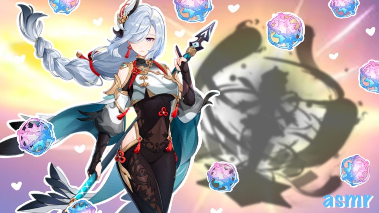 pulling for shenhe cons on the chronicled wish banner!!!! cozy asmr/lofi!🩷
