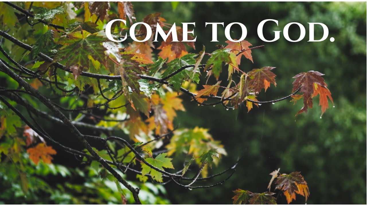 Coming Back to God, Gently
