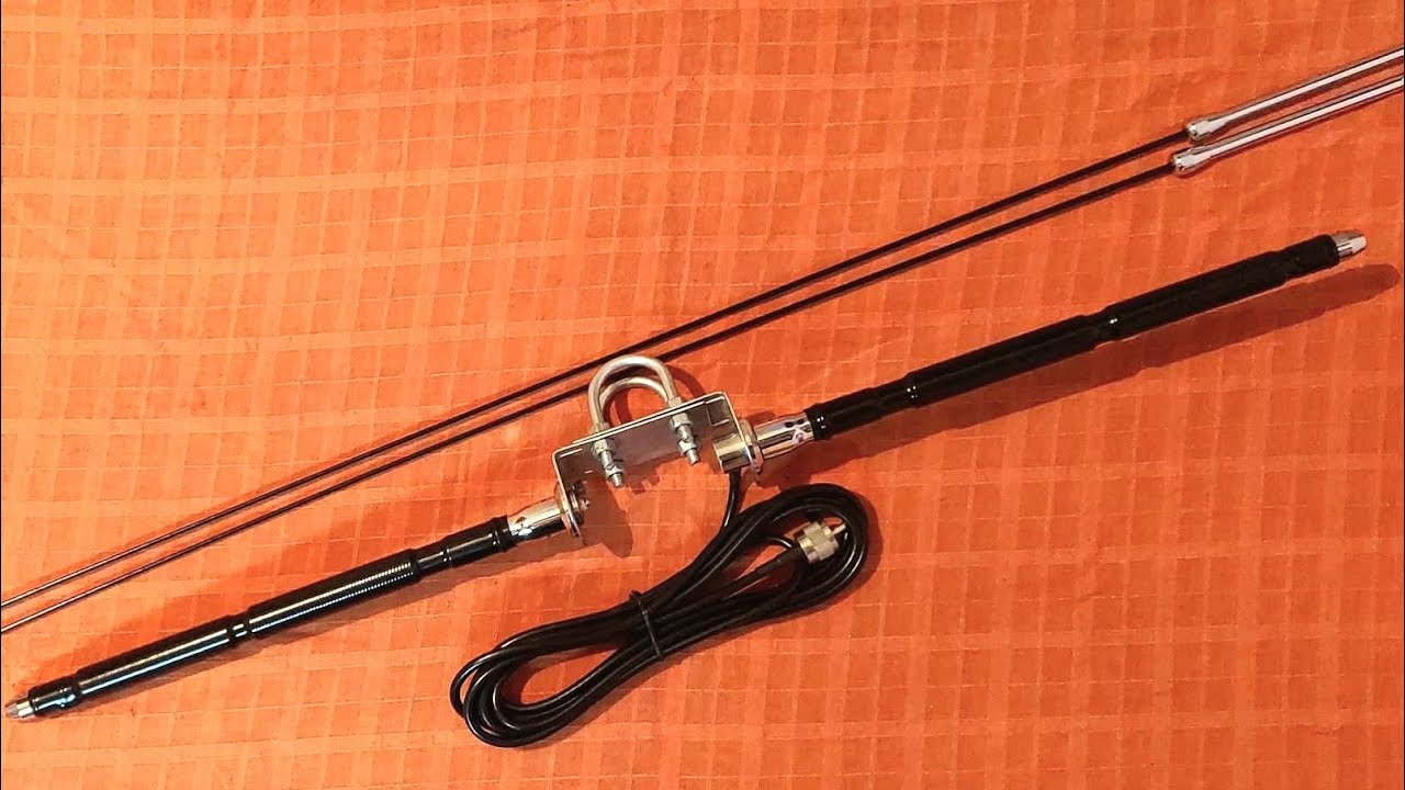 Rotatable HF Dipole Antenna with Diamond HF40CL (40m) & HF20CL (20m) whips