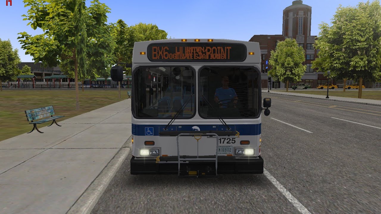 OMSI 2 NEW FLYER D40LF MTA NYCT PAINT SCHEME IN CHICAGO MESSING AROUND BX6 TO HUNTS POINT