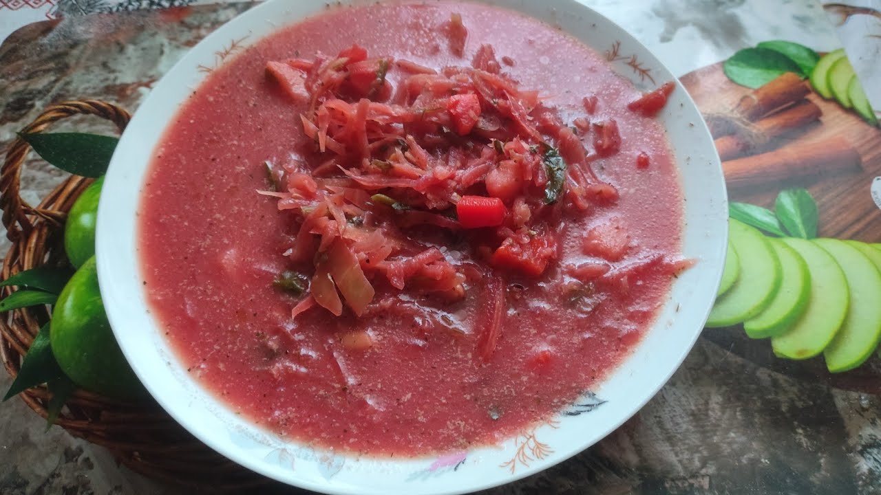 Pyszna domowa #zupa z buraczkami 