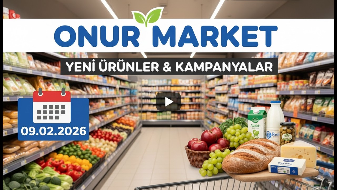Onur Market Fiyatları Çıldırdı!  | 9 Şubat 2026 Kataloğu