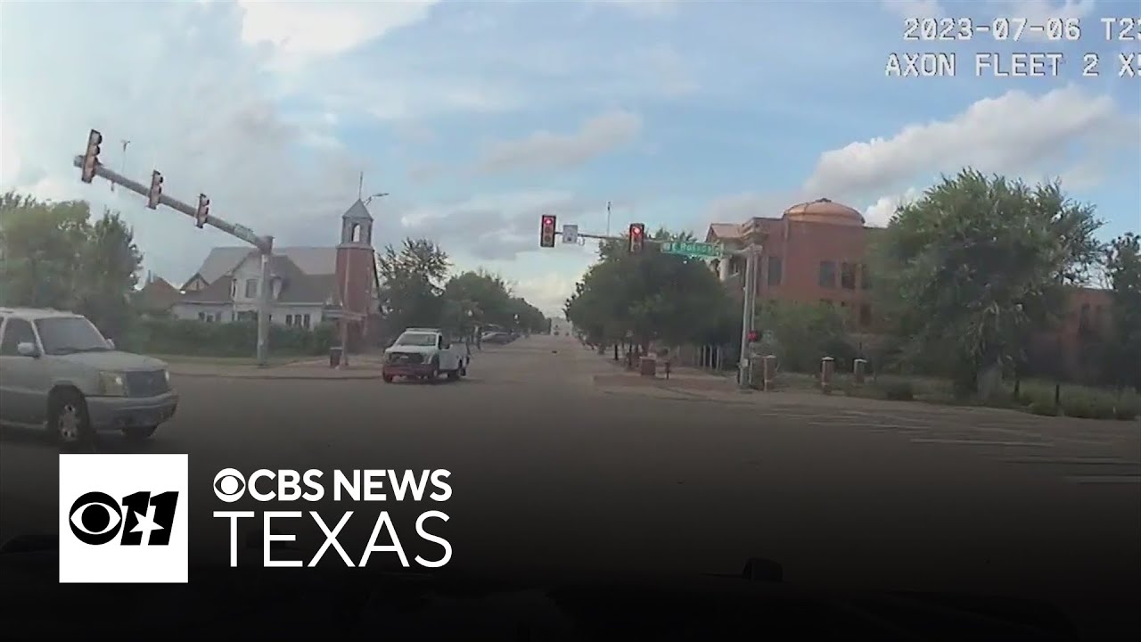 Newly released video of 2023 Fort Worth police chase that killed innocent bystander