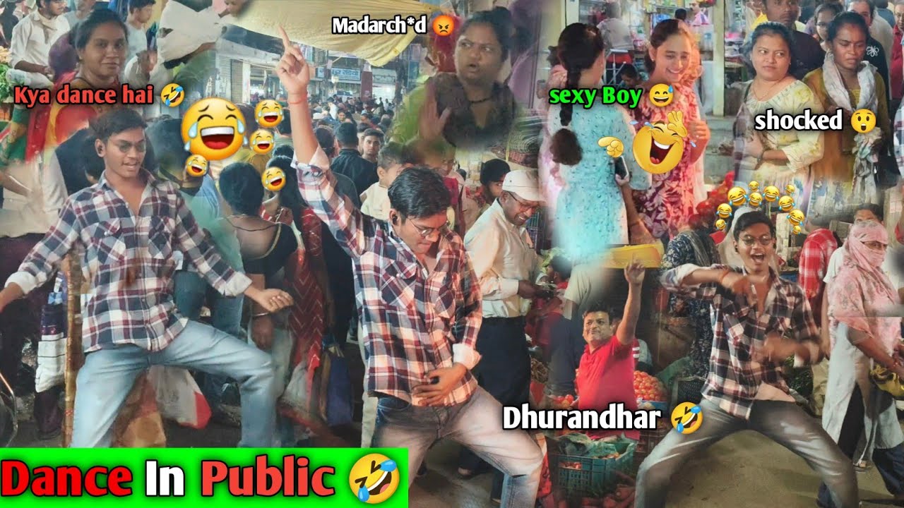 Dhurandhar - Shararat Dance In Public 🤣 Crazy Reaction 🙀 Cute Girl Reaction 😂 Annu Verse 