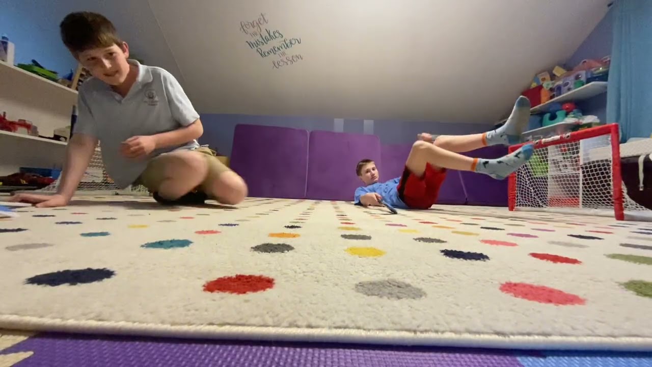 Grant vs cooper knee hockey game #1