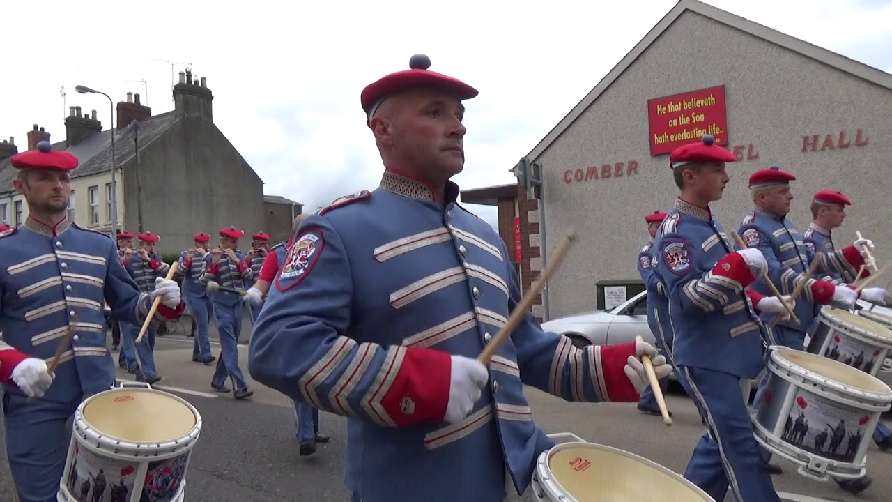 Pride of the Hill Auld Boys FB @ Comber Black Saturday 2017