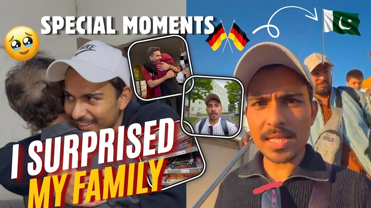Emotional Surprise Visit from Germany to Pakistan!