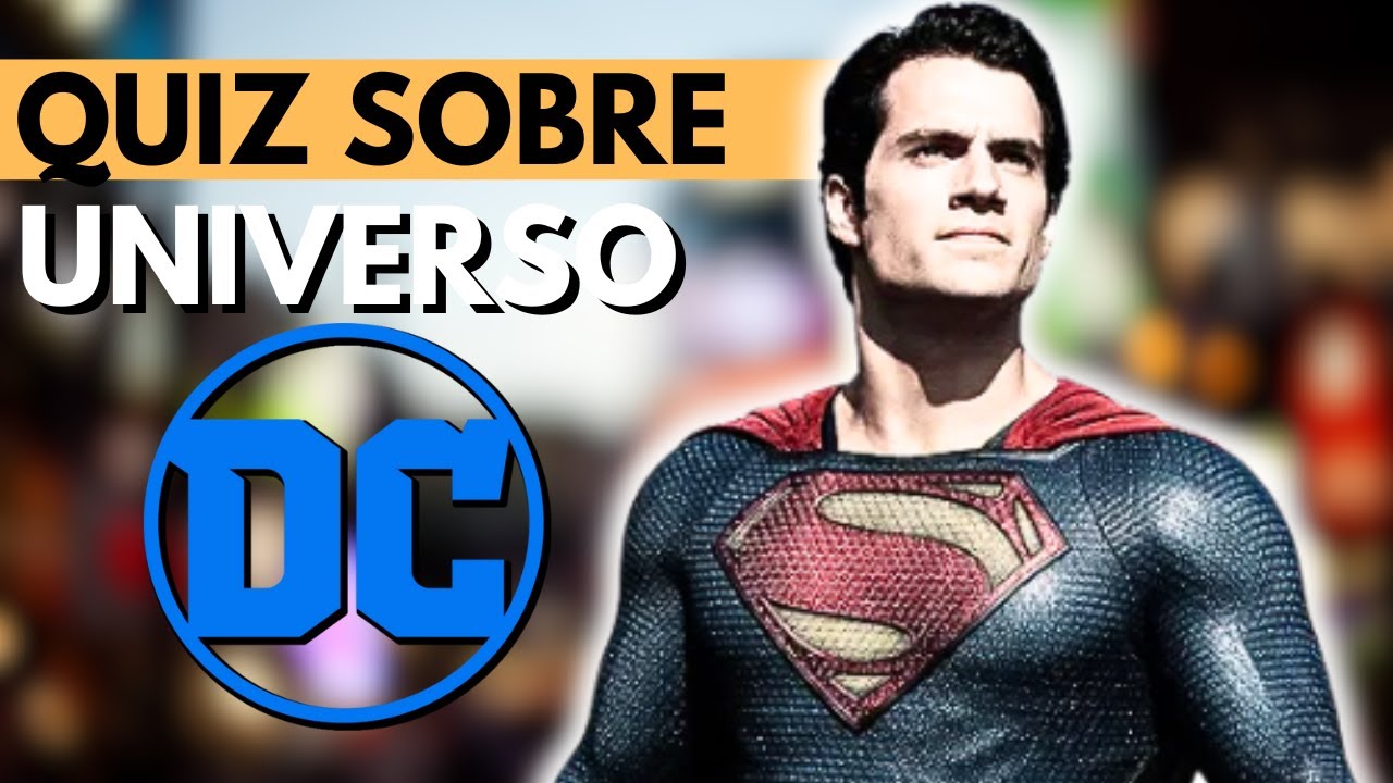 🦸🏻&zwj;♂️QUIZ SOBRE UNIVERSO DC | JOGO DE PERGUNTAS E RESPOSTAS🔥