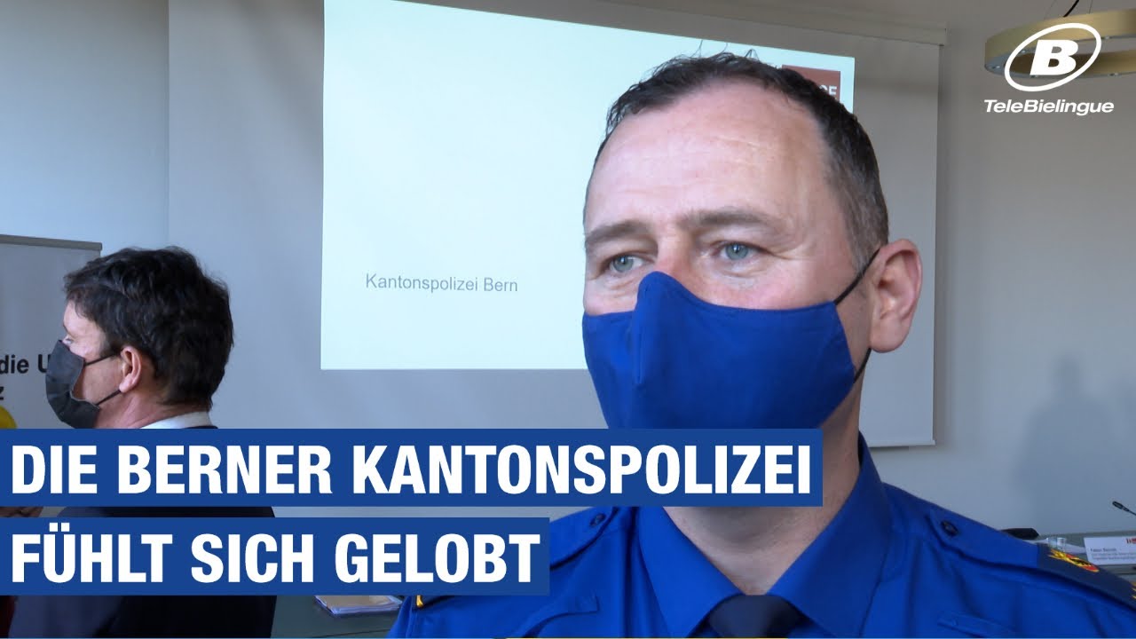 INFO : Die Berner Kantonspolizei f&uuml;hlt sich gelobt / TeleBielingue