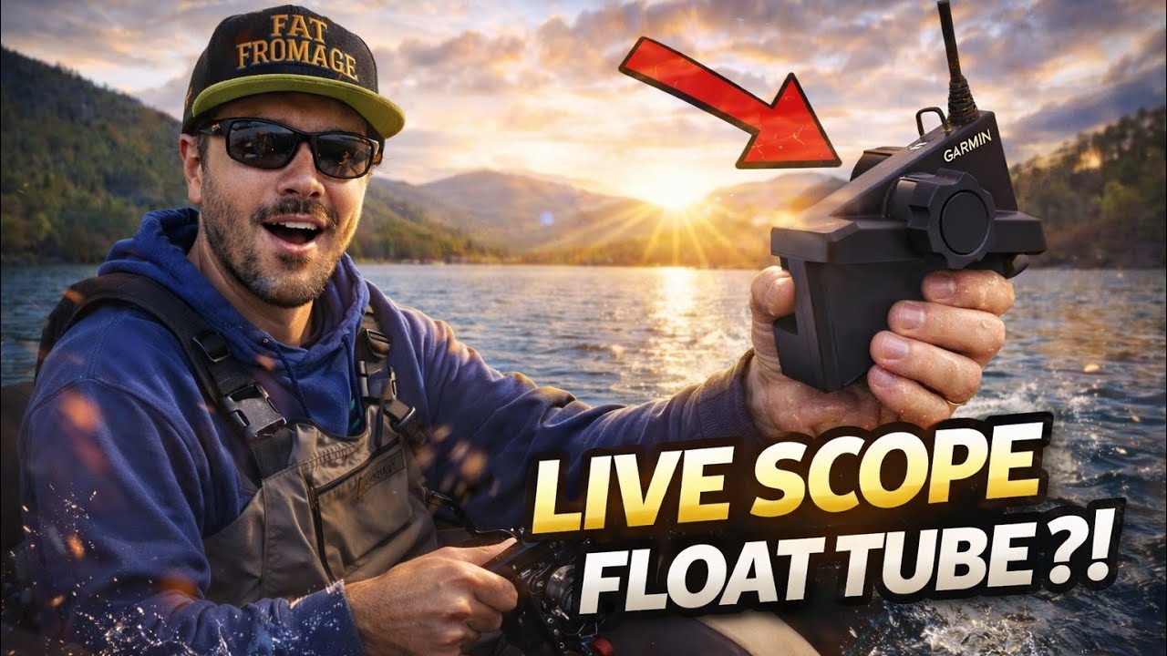 LE MEILLEUR SONDEUR LIVESCOPE POUR FLOAT TUBE ! en plus il est pas cher !