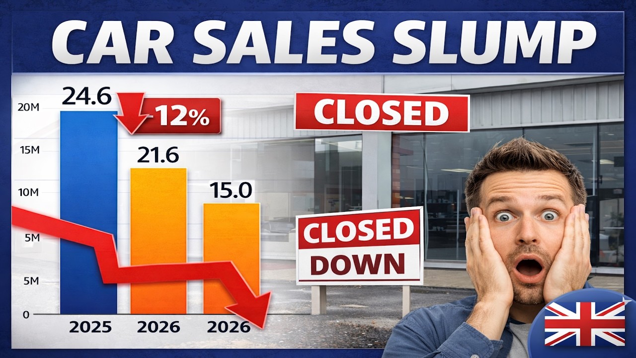 Global Car Sales Slump 2026 &ndash; Why UK Dealerships Are Closing