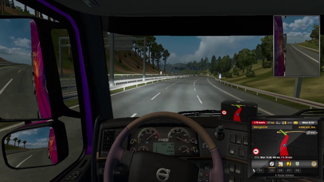 Euro Truck Simulator 2 Unlimited Speed with no damage mod