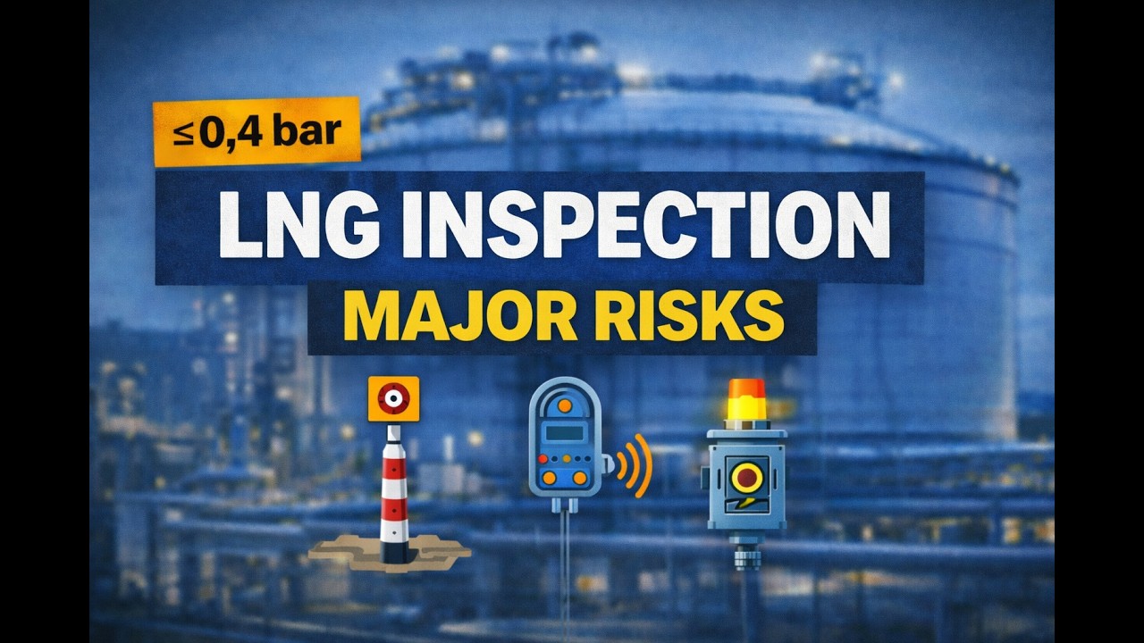 LNG Tank Inspection (Low-Pressure, Large Volume) — What Really Matters