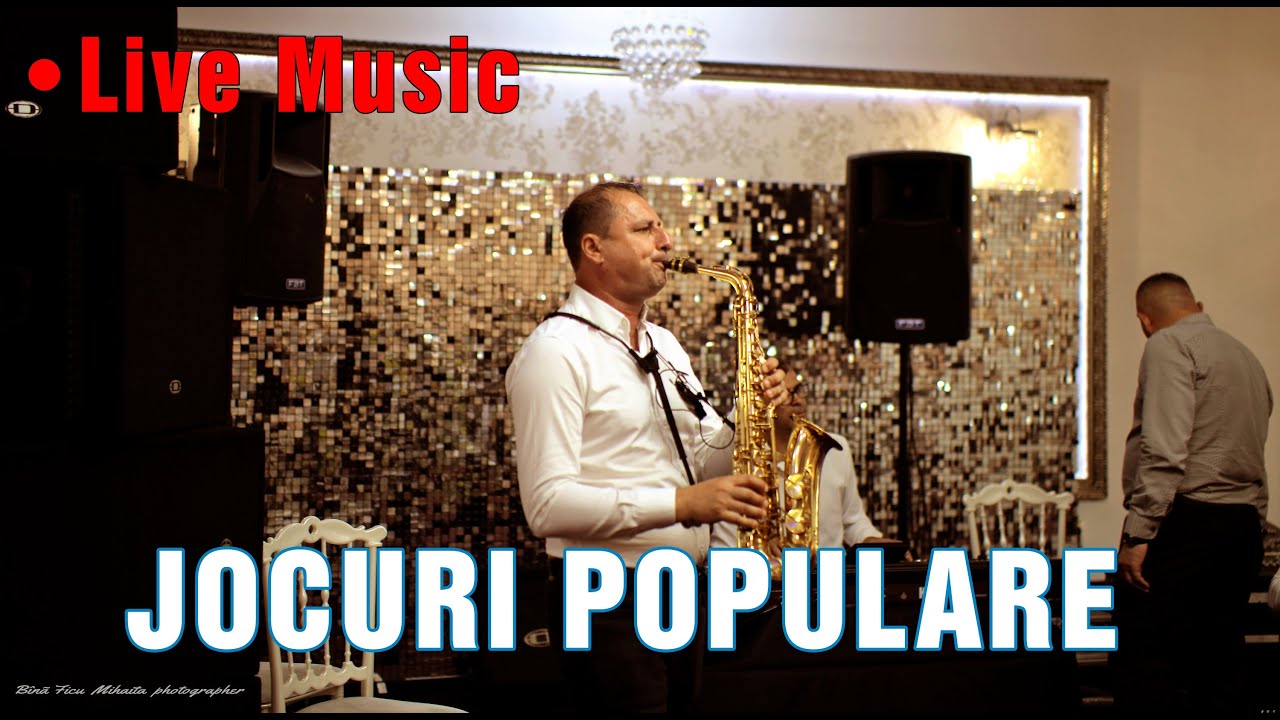 Colaj cu jocuri populare la saxofon - IONUT ILIE & Orchestra Nicu Romanu | Jocuri oltenesti |Full-Hd