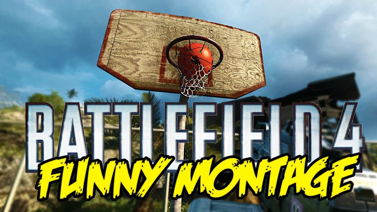 Battlefield 4 Funny Montage! - Epic Basketball shot ,Funny Battlefield Crew, Azzy RAGE (BF4 Funny)