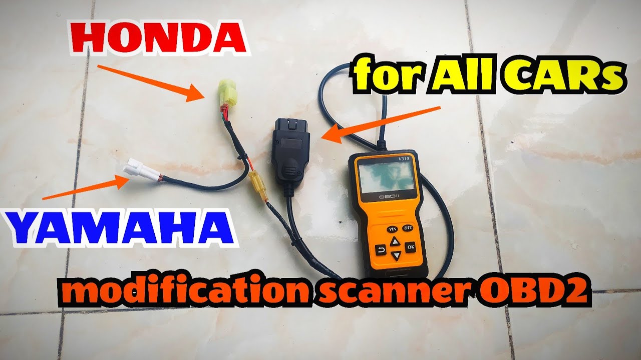 #part1 - Merubah scaner obd2 mobil untuk sepeda motor | scanner obd2 for car and motocycle/motobike