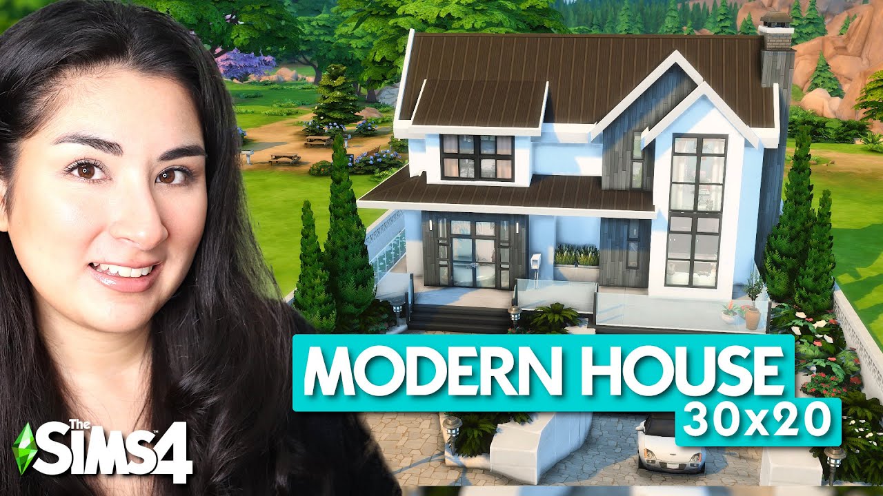 COSTRUISCO una VILLA MODERNA con Rampa per il GARAGE! The Sims 4 Building