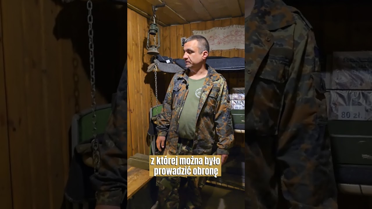 Zwiedzanie Schronu Regelbau 120a na Dąbrowieckiej G&oacute;rze.
