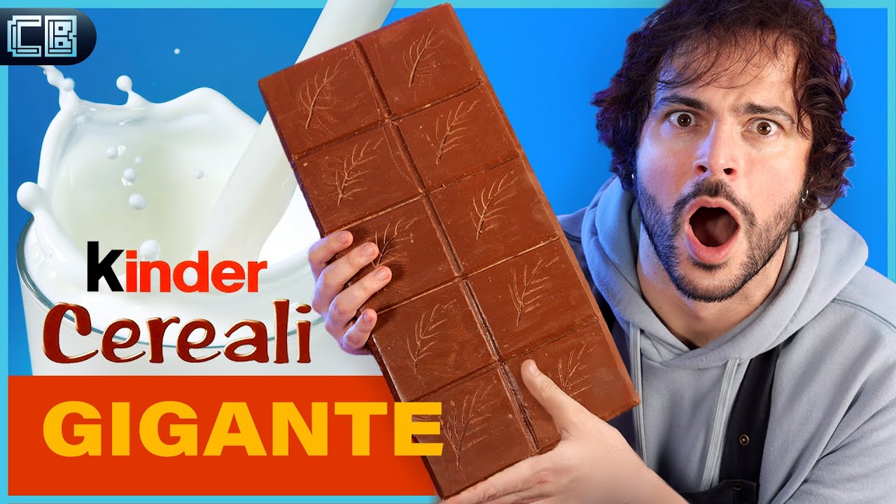 Come creare un Kinder Cereali GIGANTE (ricetta) | Cucina Buttata - Guglielmo Scilla