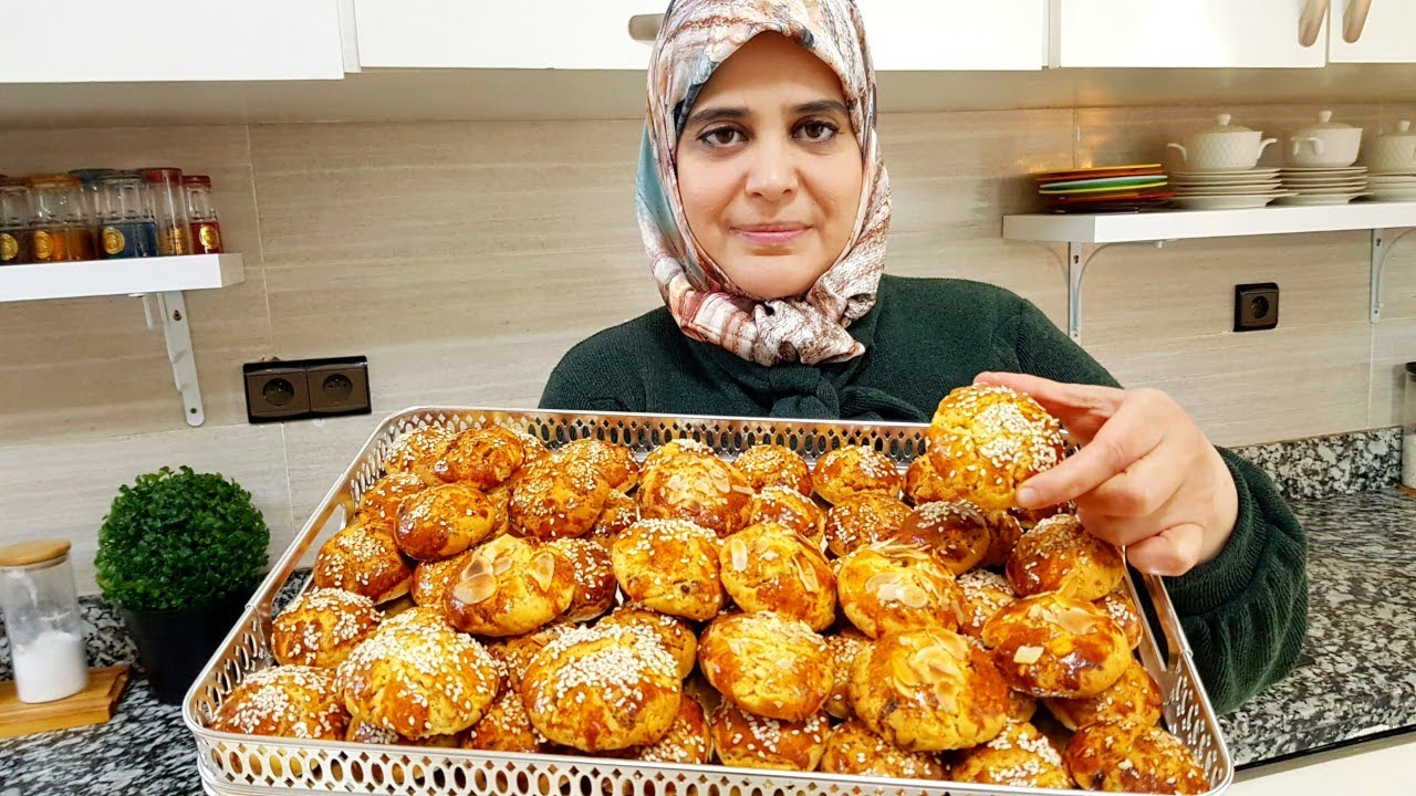 حلوة دواز اتاي بالبرتقال 🍊والزبيب من ألذ الحلويات اللي ممكن توجدي/ غريبة بالبرتقال