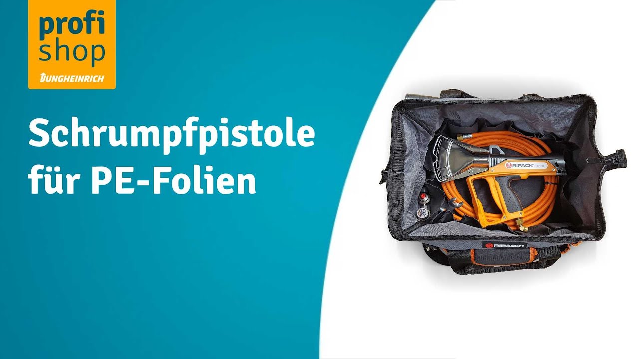 Schrumpfpistole f&uuml;r PE-Folien, Folienschrumpfger&auml;t