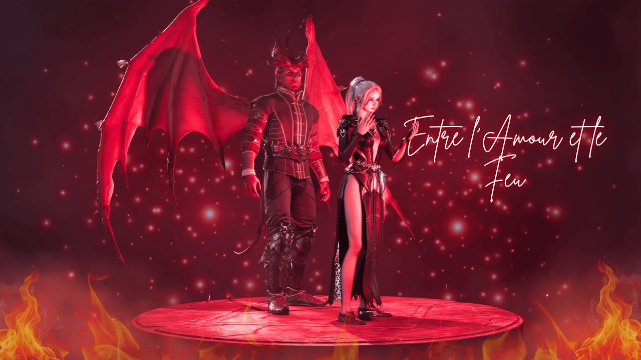 Raphael & Umeria ♪ Entre l'Amour et le Feu - Female Voice ♪ (Original French Song) Partie III