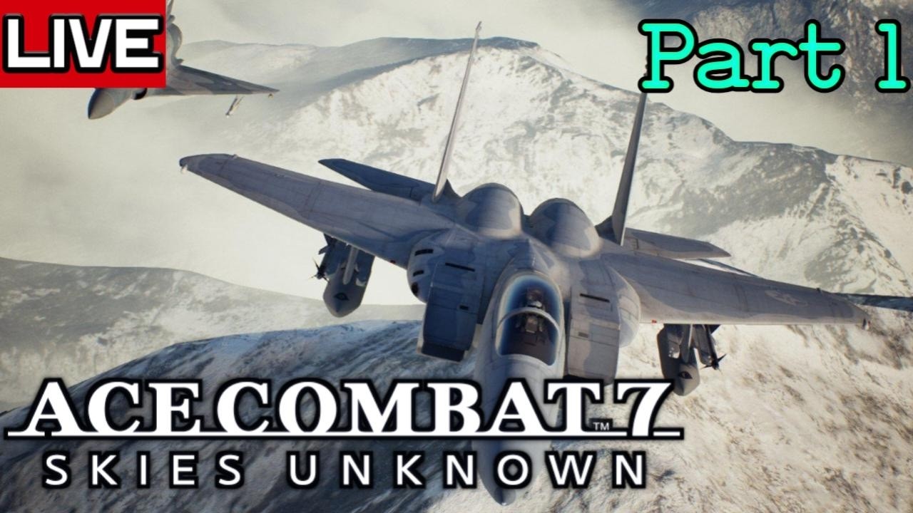 I'll try first time entering the jet plane with many weapons - Ace Combat 7: Skies Unknown (Part 1)