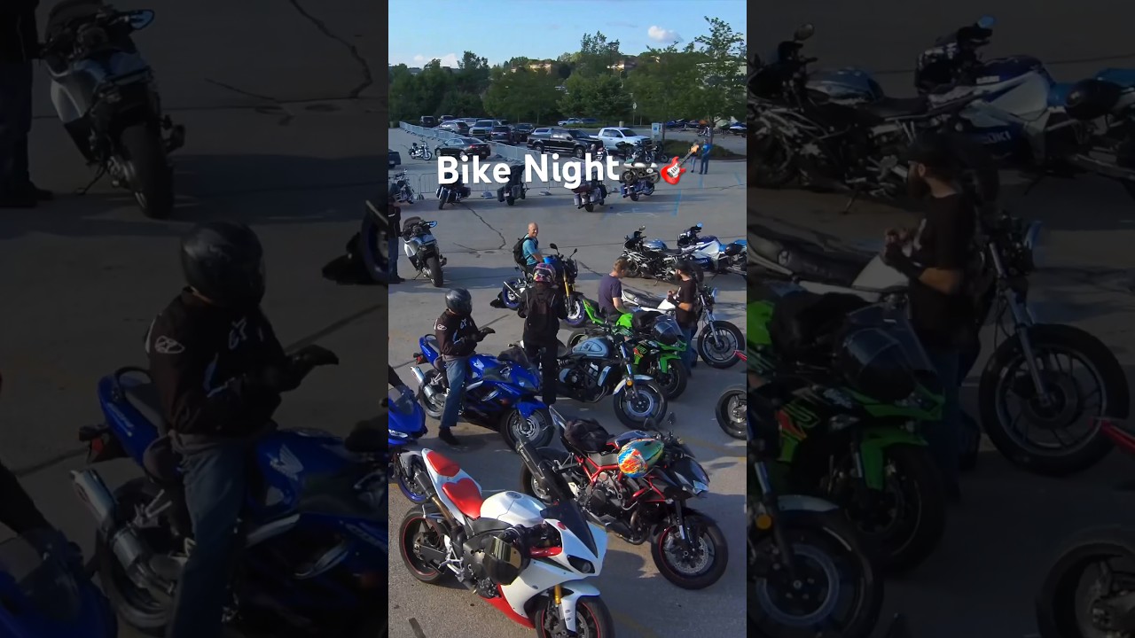 Bike Night @Action Powersports!  #short #shorts #hd120 #bikenight #fyp #motovlog #badtothebone