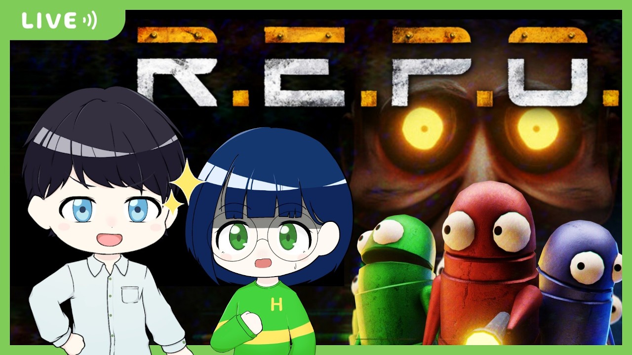 【REPO】このゲーム楽しいんだけど本当に一生怖い【夫婦でまったり】