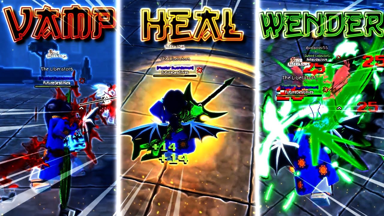 (GPO) The All Regen Build... [Vampire X Heal X Wender]