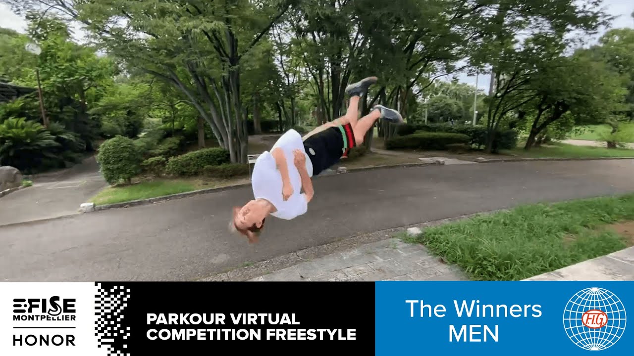 FIG Parkour Virtual Competition 2020 - The Winners MEN