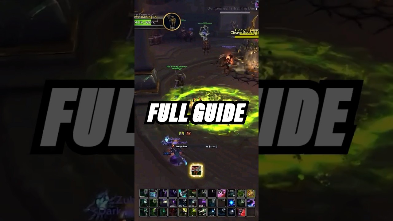 Solo Shuffle Demon Hunter Guide 10.2 #pvpguide #soloshuffle  #wow  #demonhunter #dragonflight #pvp